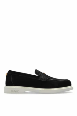 Versace BLACK Loafers type shoes