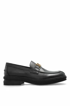 Versace BLACK Loafers type shoes