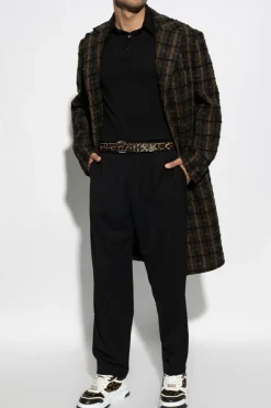Versace BLACK Long-sleeve Polo