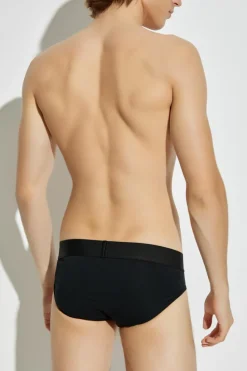 Versace BLACK 2-pack of cotton briefs