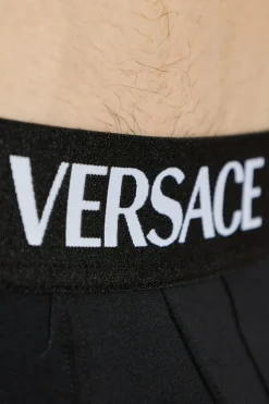 Versace BLACK 2-pack of cotton briefs