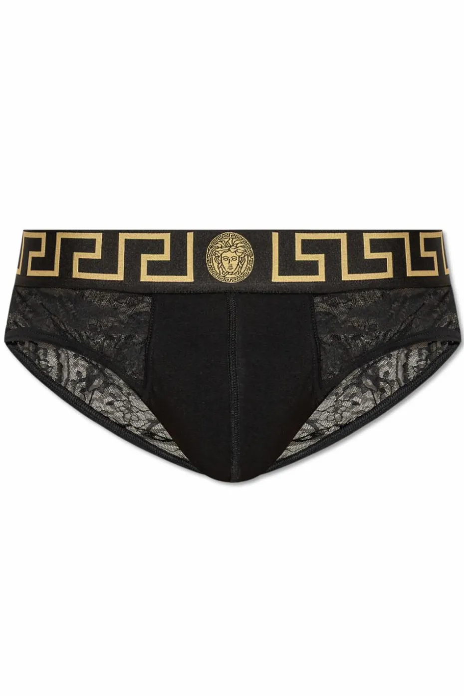 Versace BLACK Panties with lace back