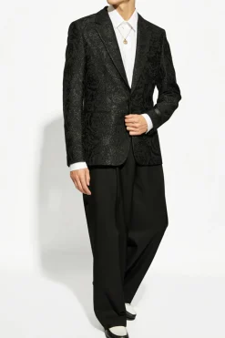 Versace BLACK Patterned blazer