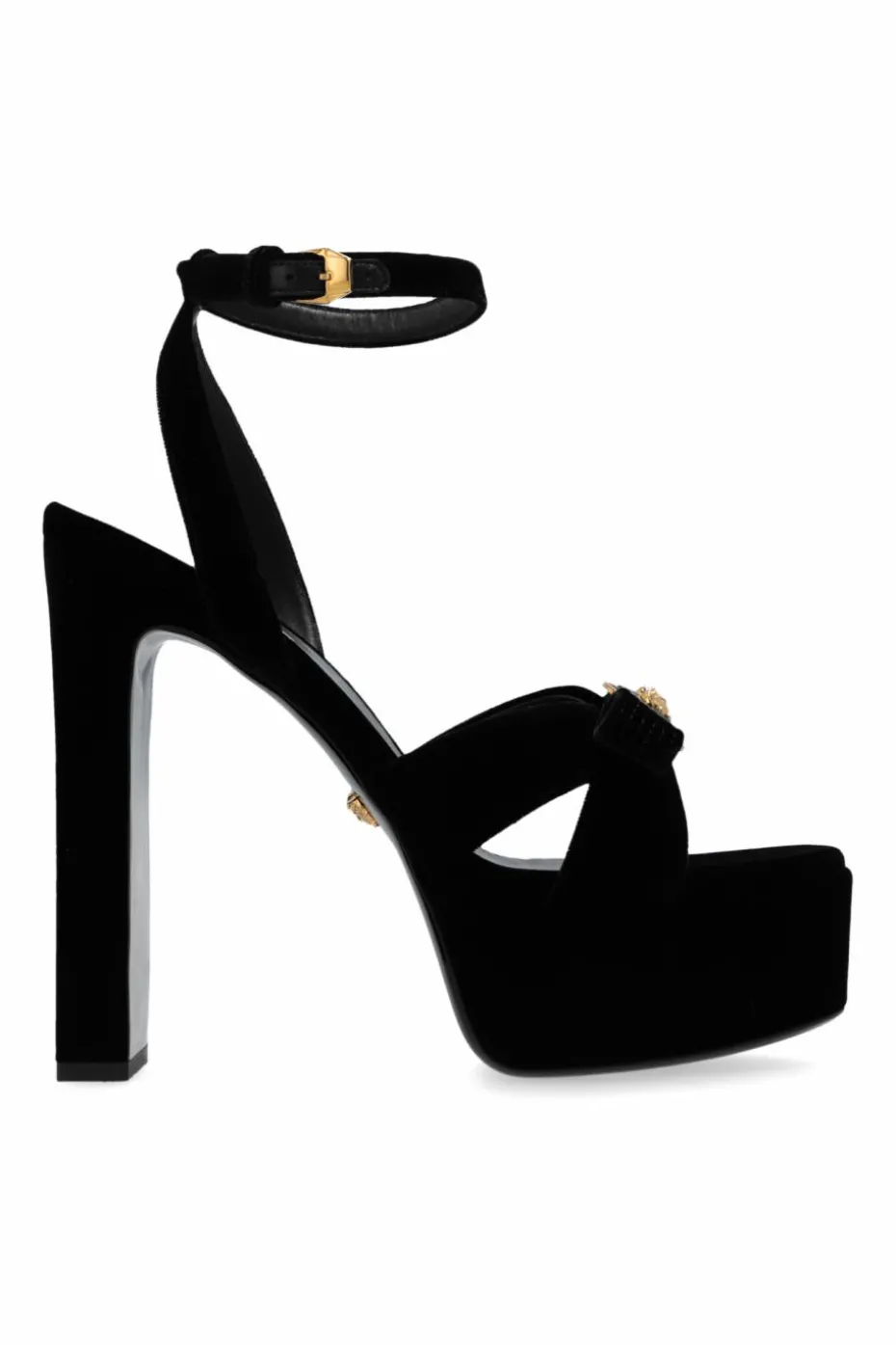 Versace BLACK Platform sandals Gianni