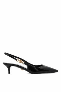Versace BLACK Pumps with Medusa face