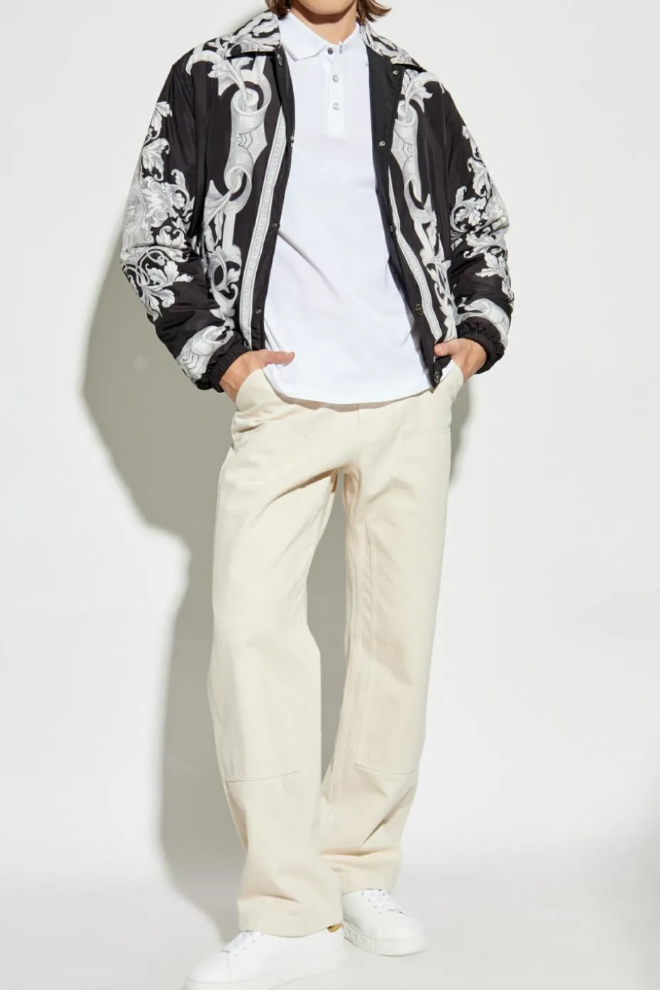 Versace BLACK Reversible jacket