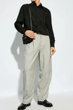Versace BLACK Shirt with `barocco` motif