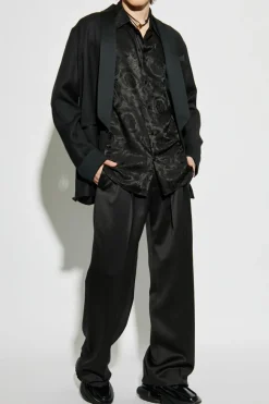 Versace BLACK Shirt with Barocco pattern