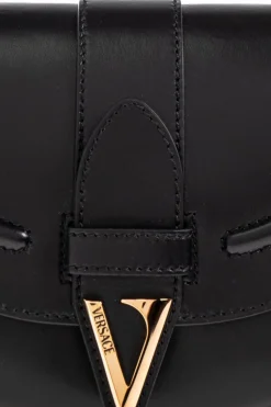 Versace BLACK Shoulder bag `Virtus`