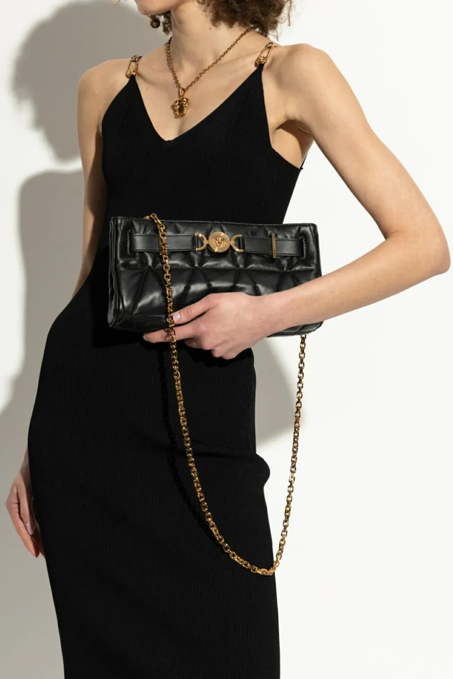 Versace BLACK Shoulder bag Medusa 95