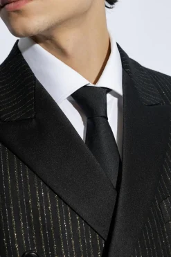 Versace BLACK Silk tie
