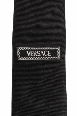 Versace BLACK Silk tie