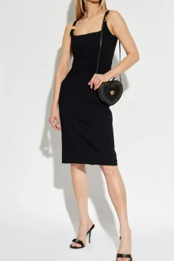 Versace BLACK Strap Dress