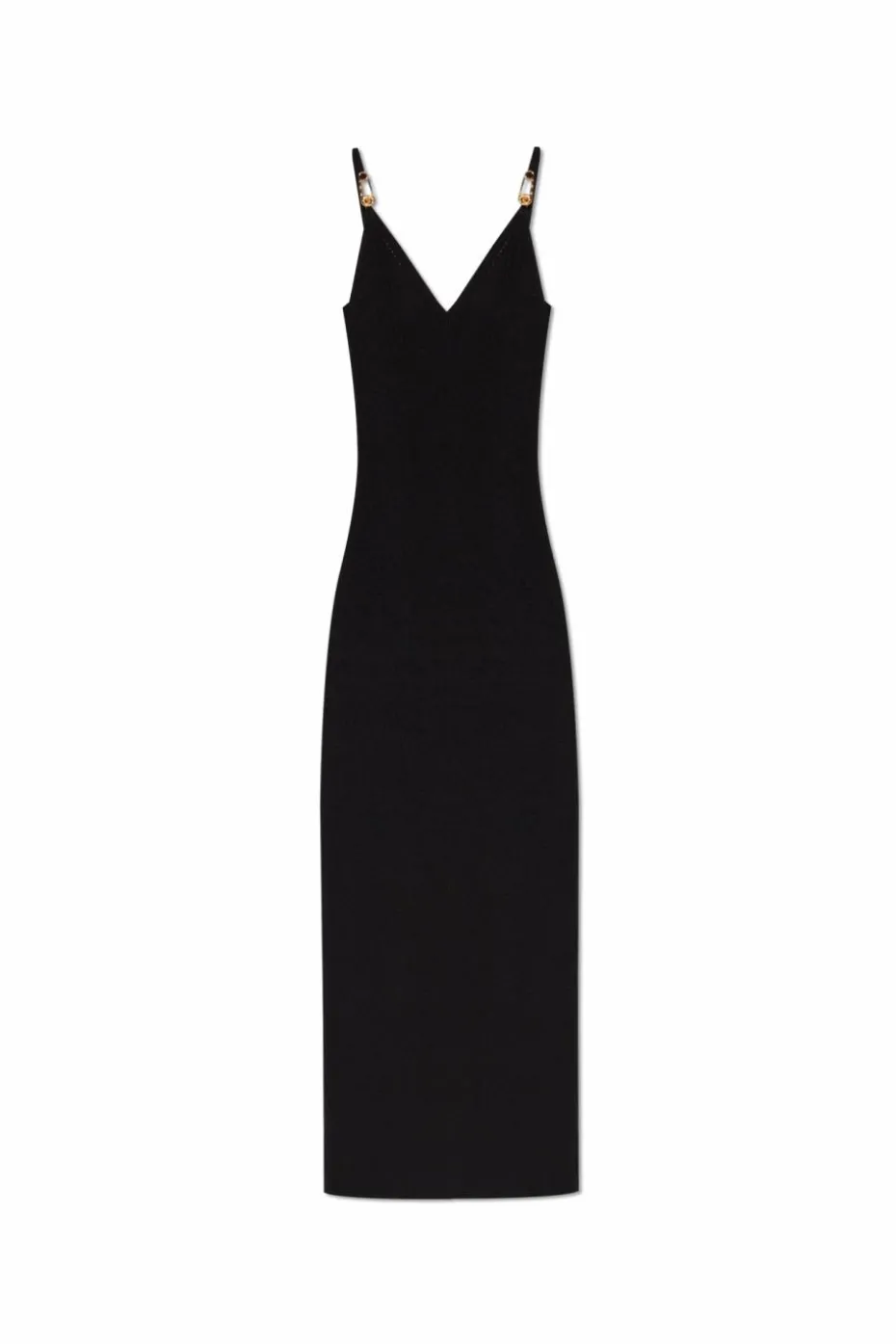 Versace BLACK Strappy dress with a fitted cut