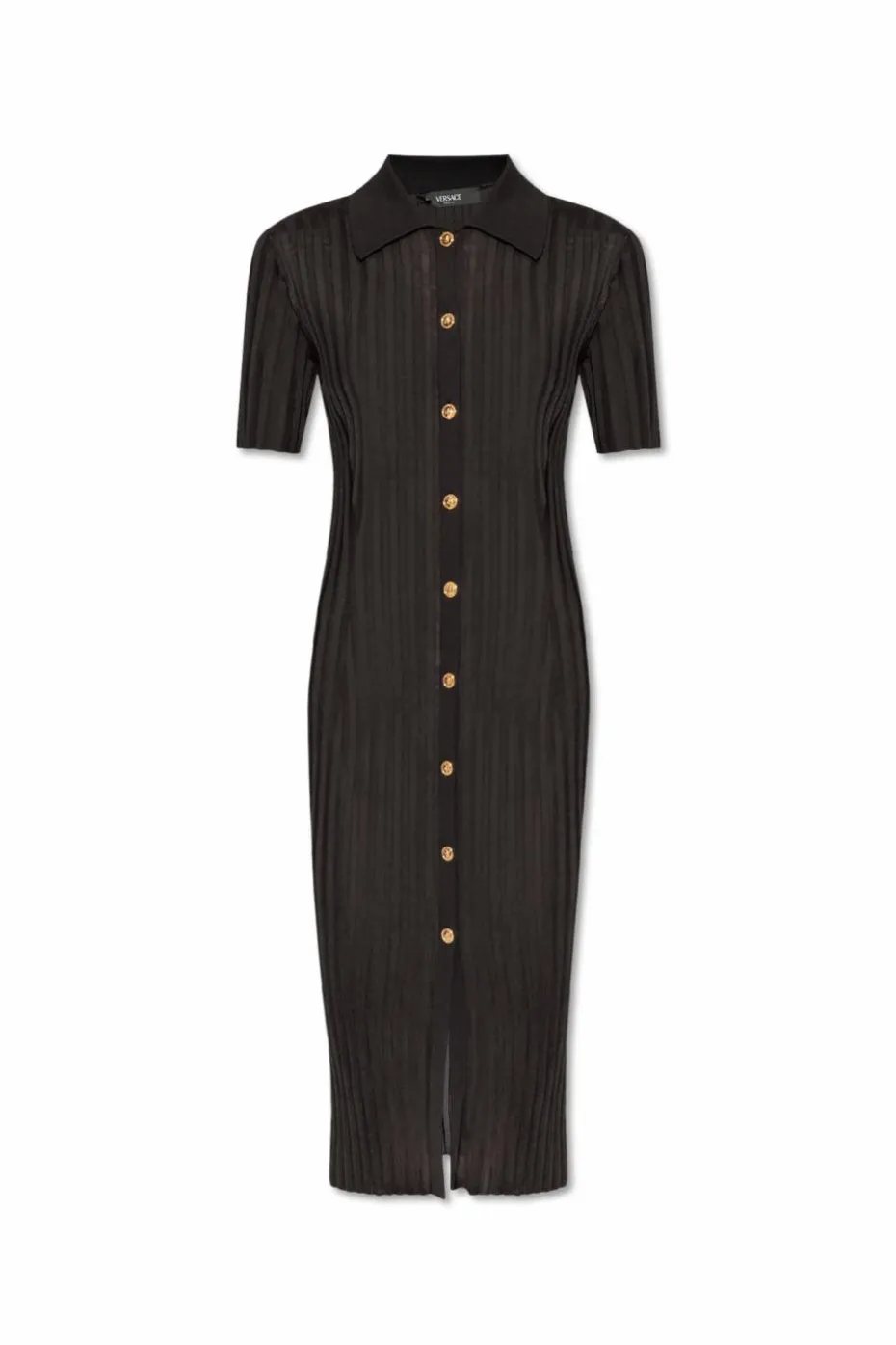 Versace BLACK Striped dress