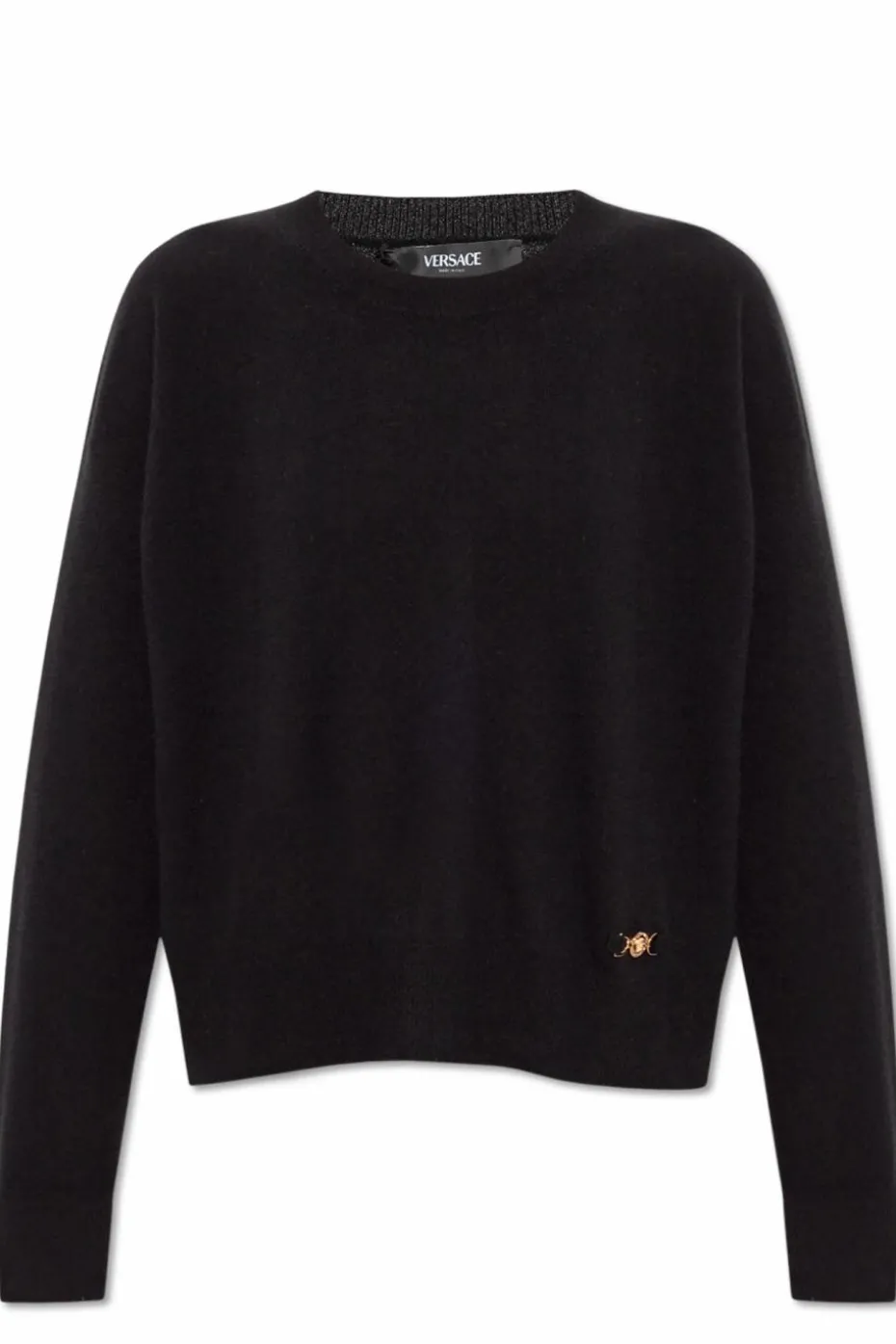 Versace BLACK Sweater with logo