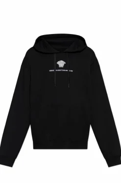 Versace BLACK Sweatshirt with logo