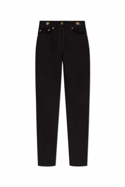 Versace BLACK Tapered leg jeans