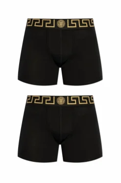 Versace BLACK Two-pack boxer shorts