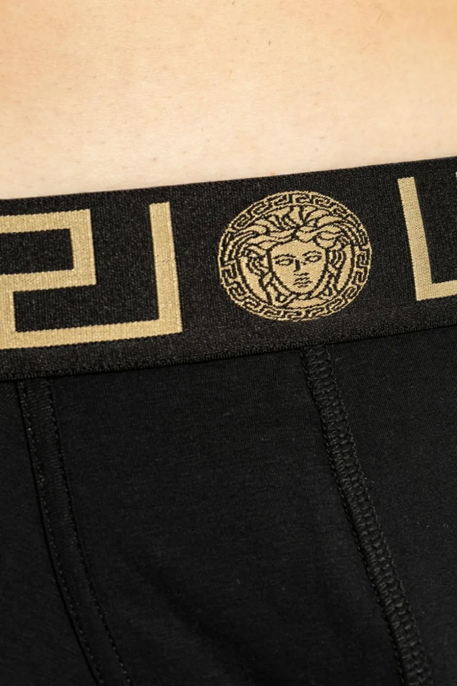 Versace BLACK Two-pack of boxers with logo