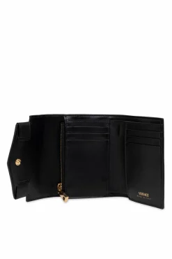 Versace BLACK Wallet with logo