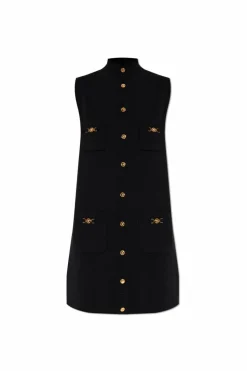 Versace BLACK Wool dress