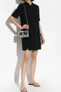 Versace BLACK Wool dress