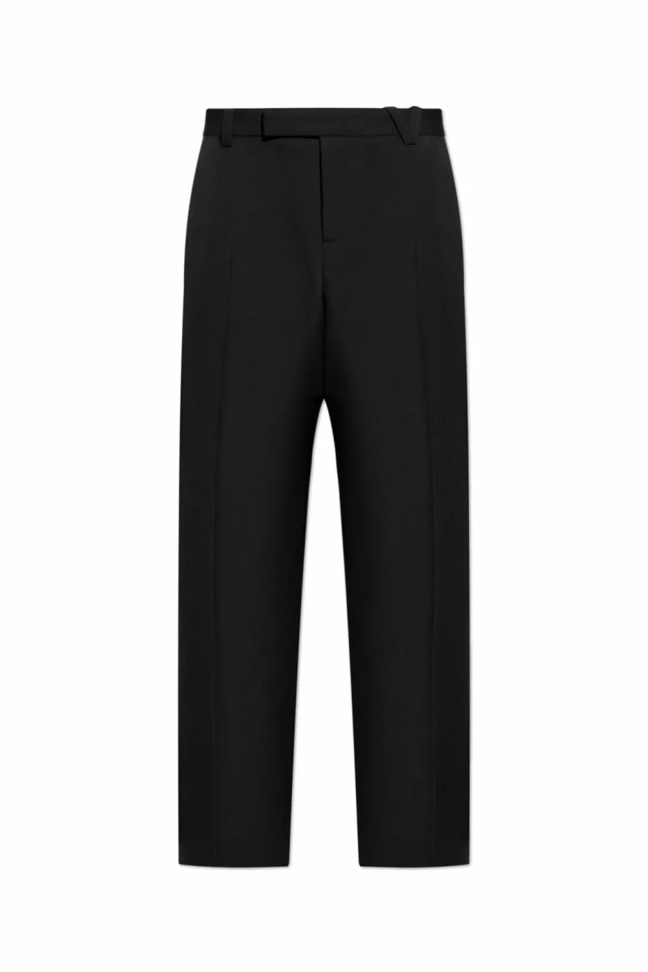 Versace BLACK Wool pleated trousers
