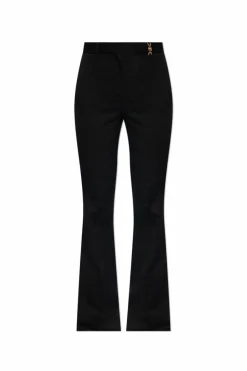 Versace BLACK Wool trousers