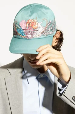 Versace BLUE Baseball cap