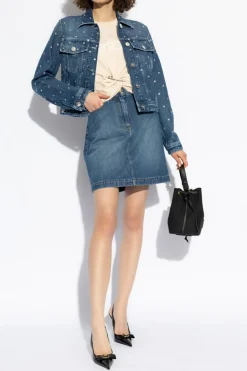 Versace BLUE Denim skirt