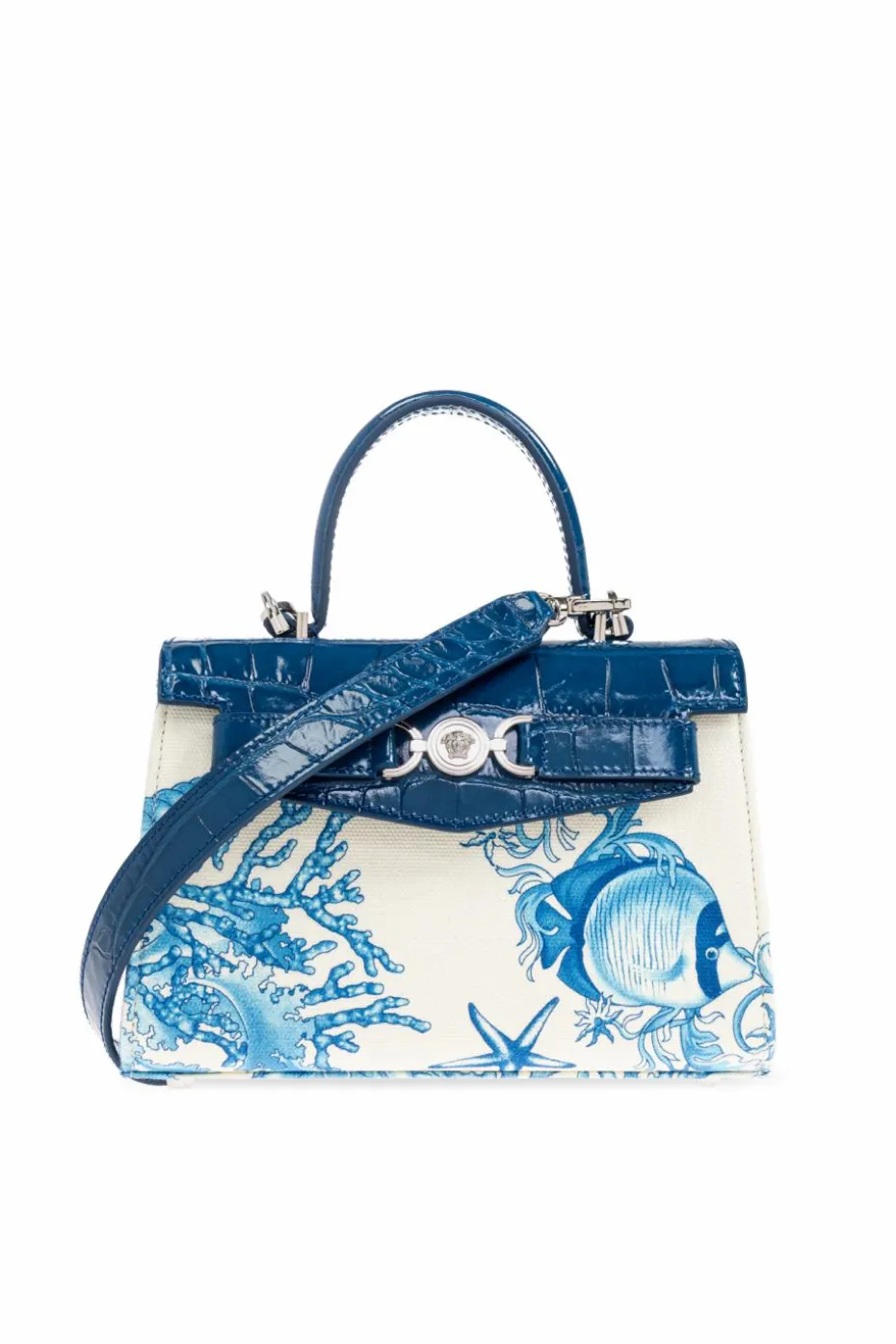 Versace BLUE Handbag "Medusa '95 Small"