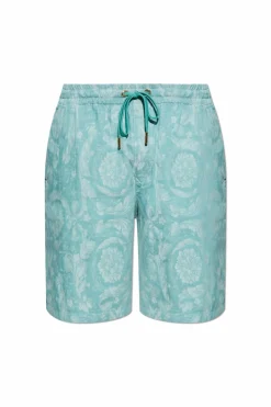 Versace BLUE Jacquard shorts