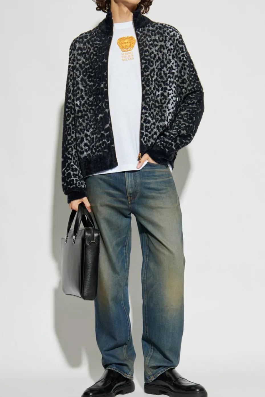 Versace BLUE Jeans with logo