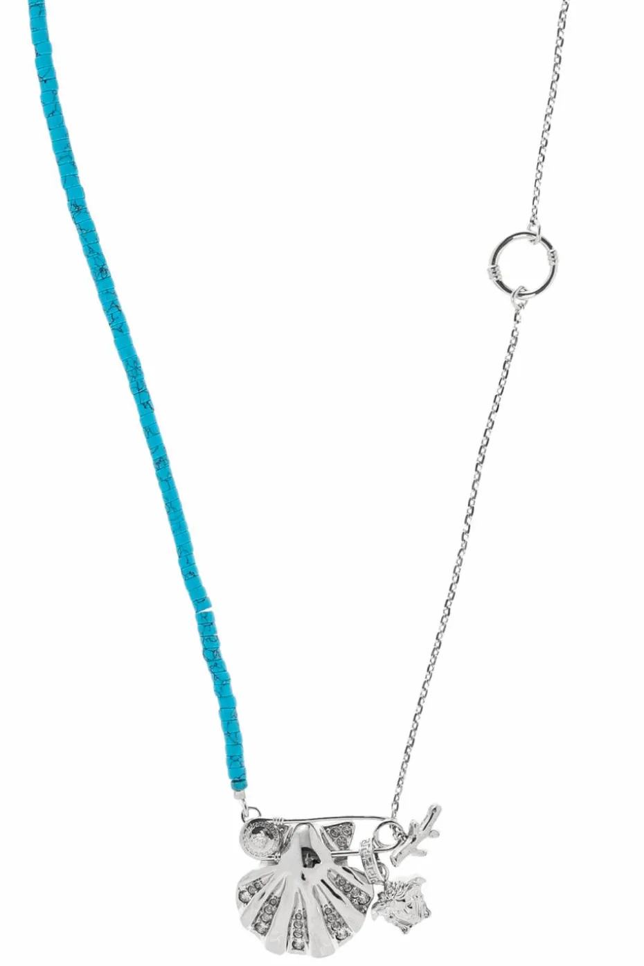 Versace BLUE Necklace with pendants