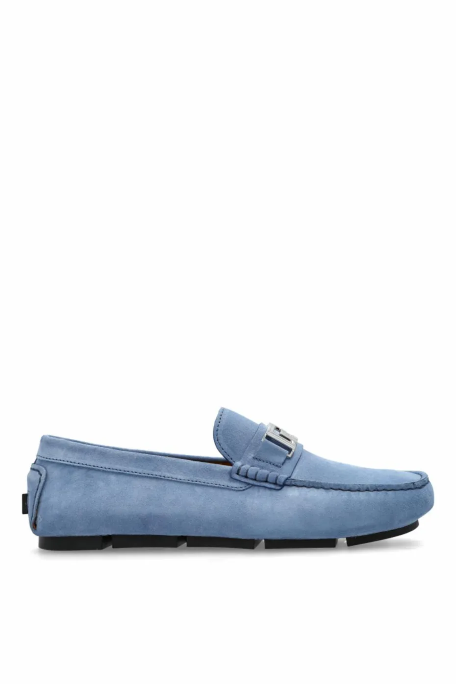 Versace BLUE Suede Loafers