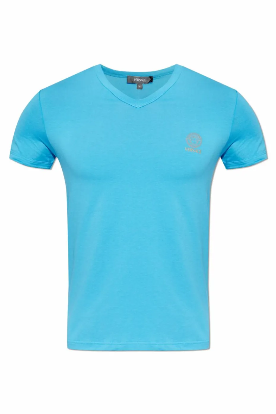 Versace BLUE Underwear T-shirt with V-neck