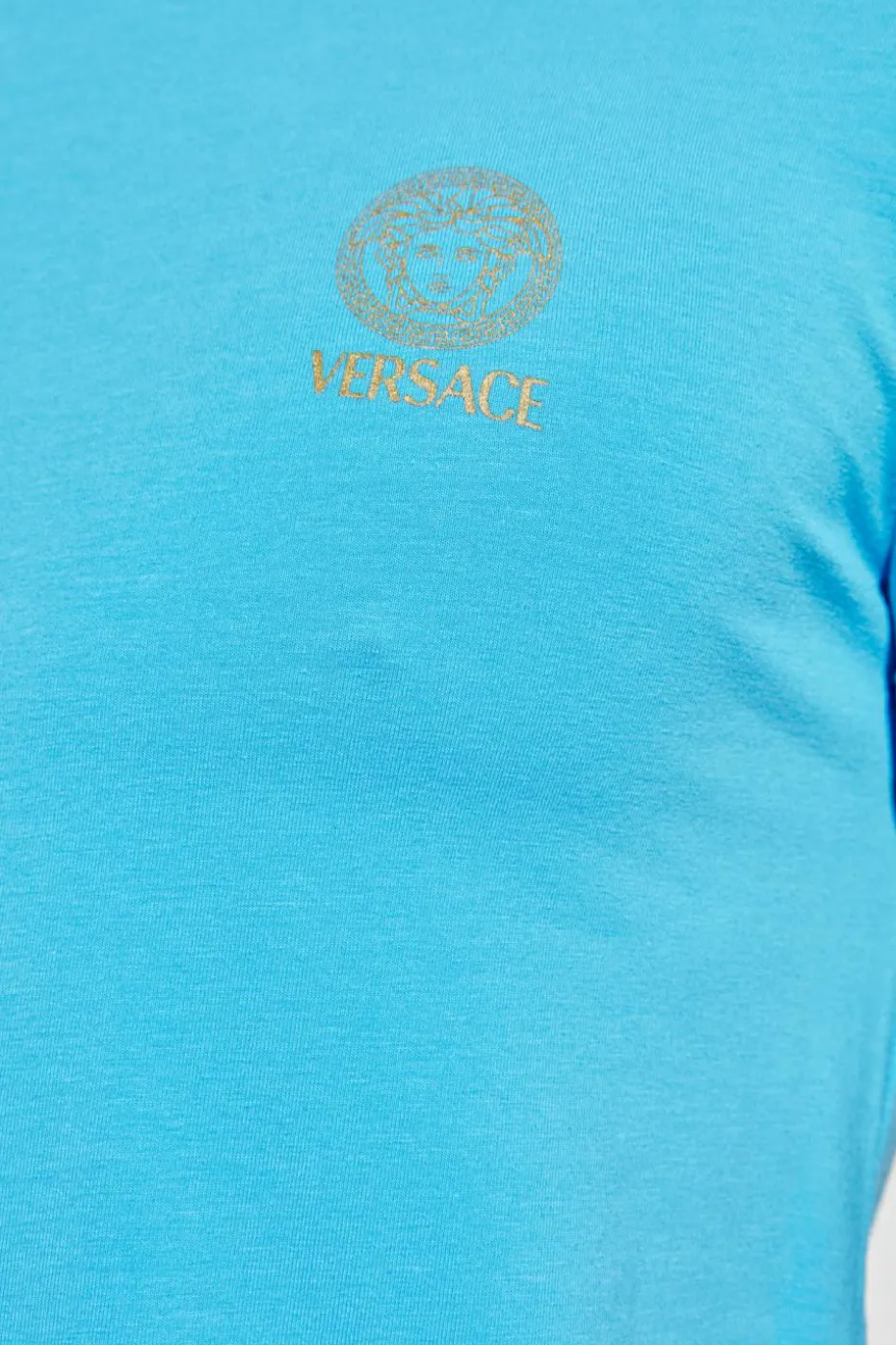Versace BLUE Underwear T-shirt with V-neck