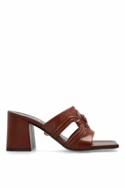 Versace BROWN Heeled sandals