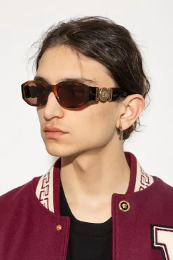 Versace BROWN Medusa Biggie sunglasses