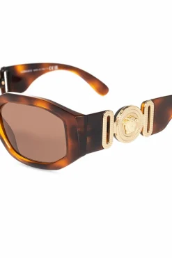 Versace BROWN Medusa Biggie sunglasses