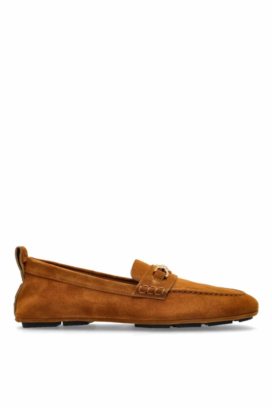 Versace BROWN Suede Loafers