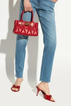 Versace BURGUNDY Handbag Medusa 95 Small