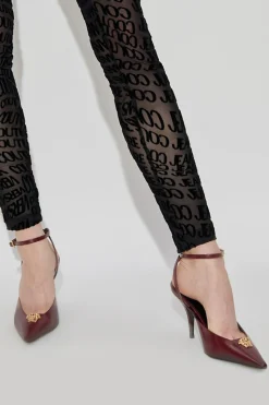 Versace BURGUNDY Heeled shoes