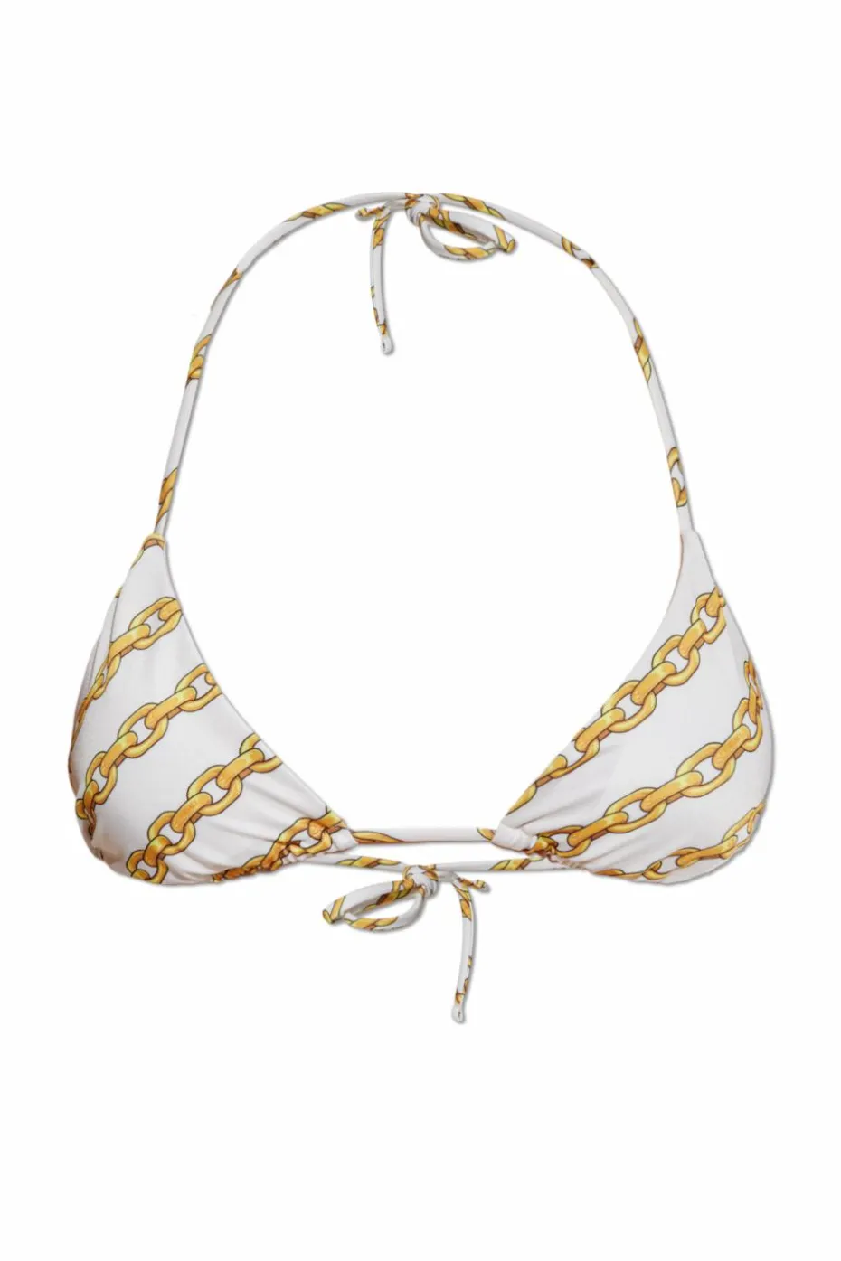 Versace cream Bikini top