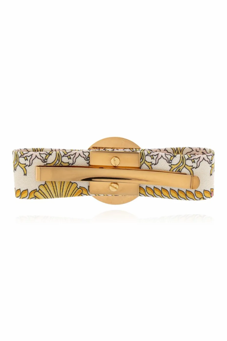 Versace cream Hair clip