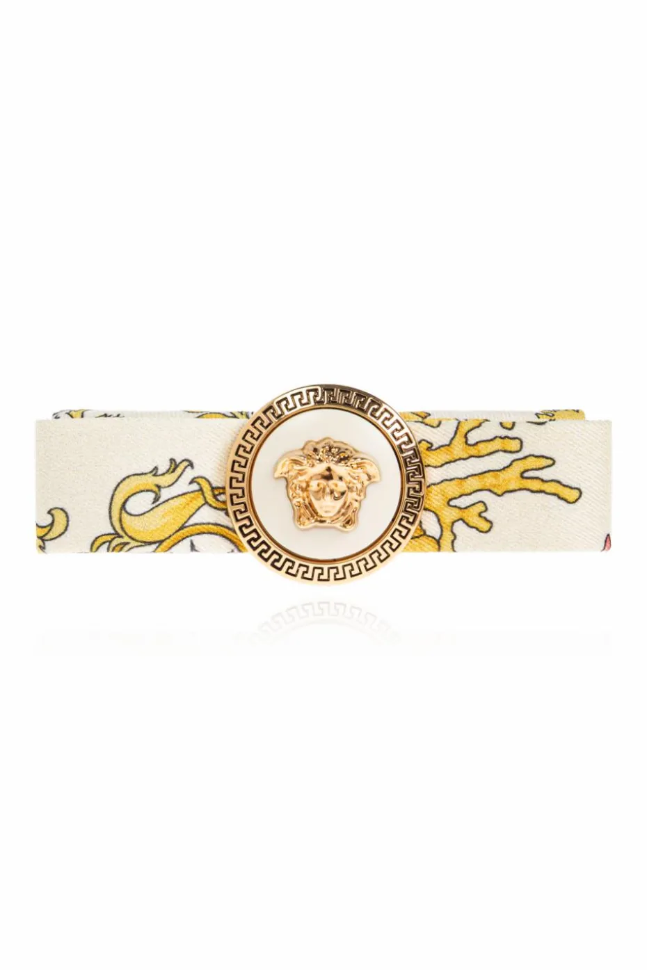 Versace cream Hair clip