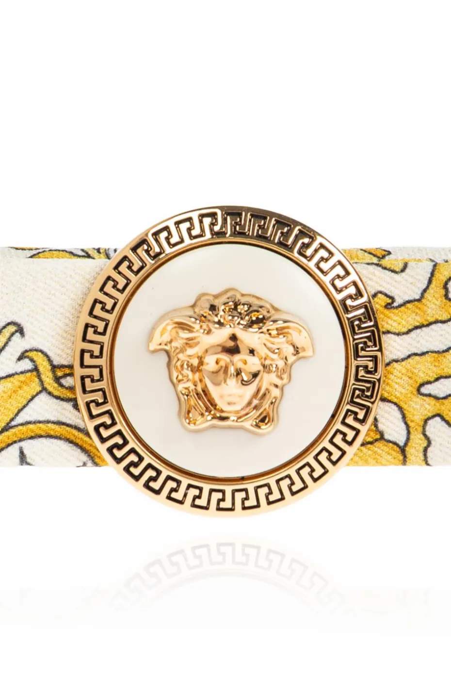 Versace cream Hair clip