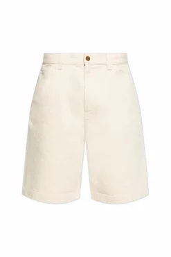 Versace cream Shorts with multiple pockets