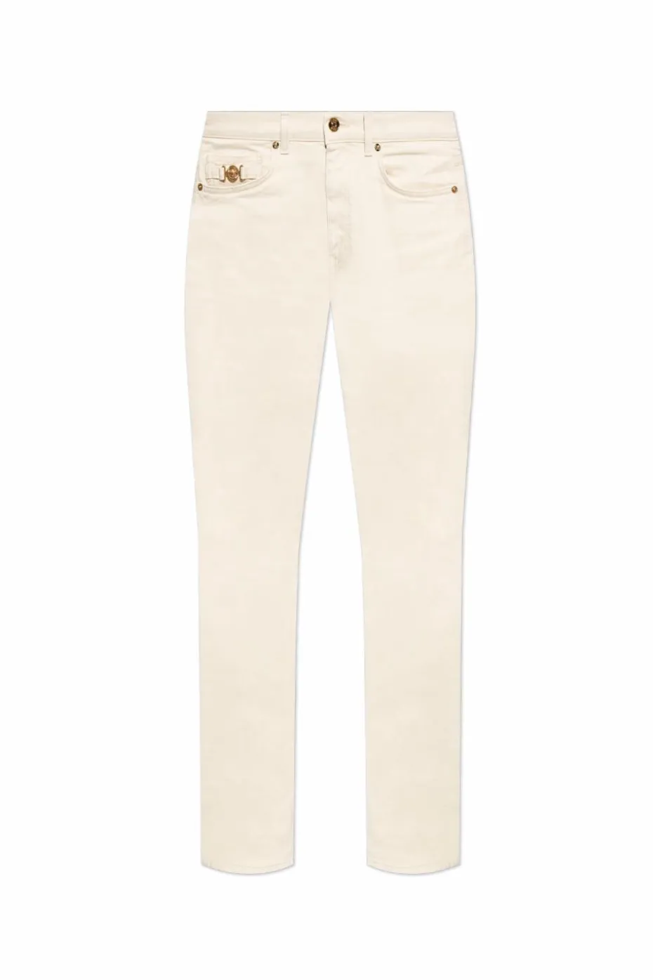 Versace cream Tapered jeans